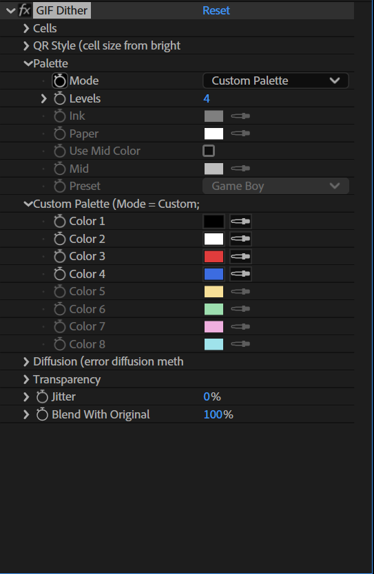 Palette