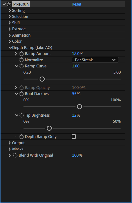Depth Ramp (fake AO)