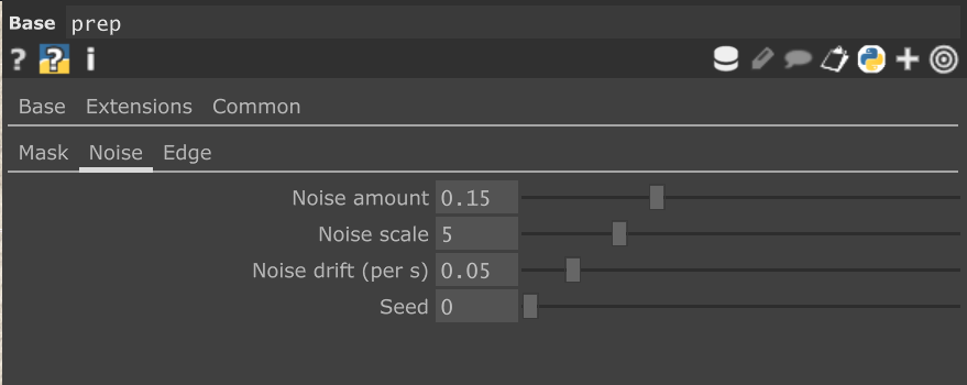 The Noise page.